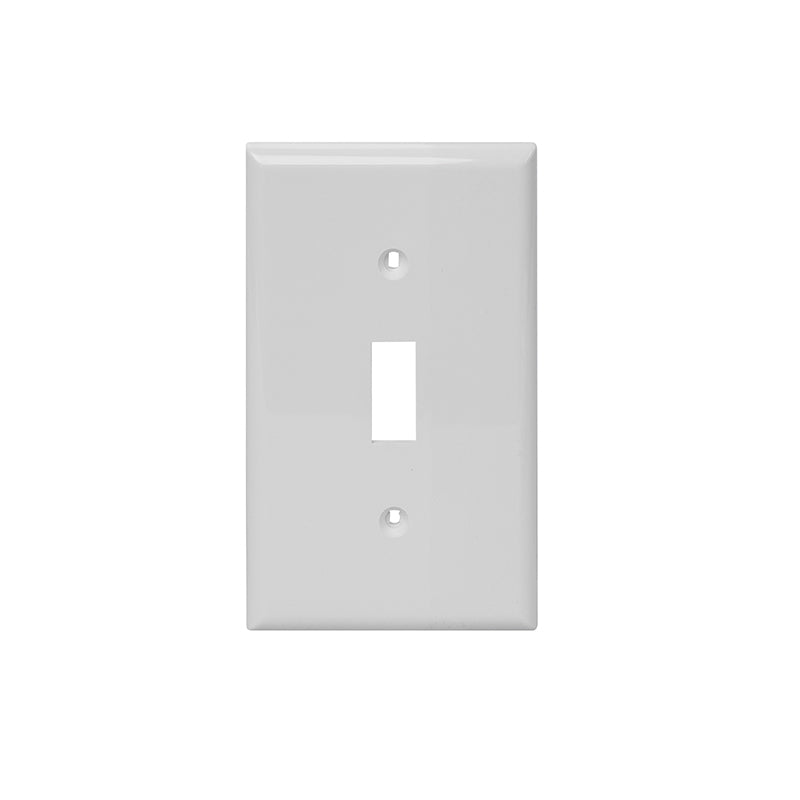 Midway 1-gang Plastic Toggle Switch Wall Plate