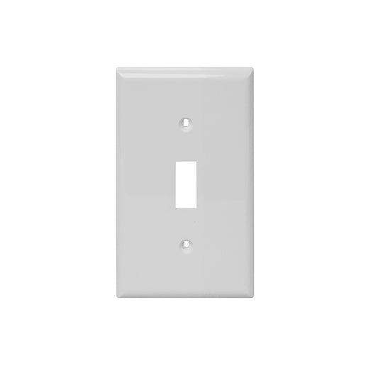 Midway 1-gang Plastic Toggle Switch Wall Plate