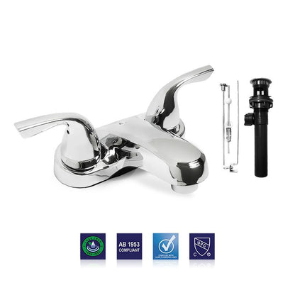 LFL02 - Two Lever Handle Lavatory Faucet