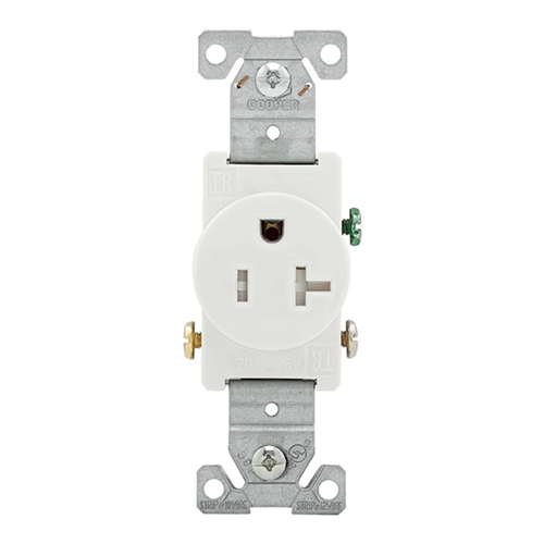 3002SR - Single Outlet Tamper Resistant 20A