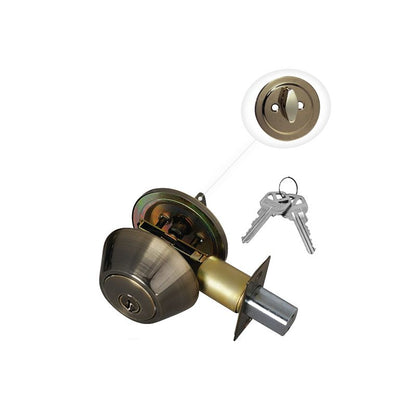 DB-Single Cylinder Deadbolt With 2 KW1 Keys