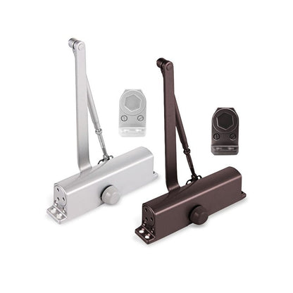 DC-Door Closer-Aluminum-Adjustable 2 Valves Mechanism-UL Listed