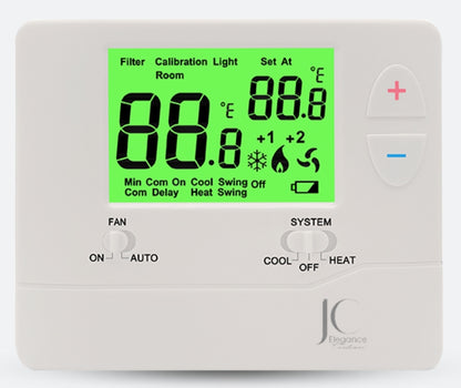 JC-AC701 Heat / Cool Digital Non-Programable Thermostat