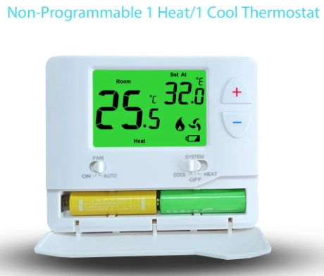 JC-AC701 Heat / Cool Digital Non-Programable Thermostat