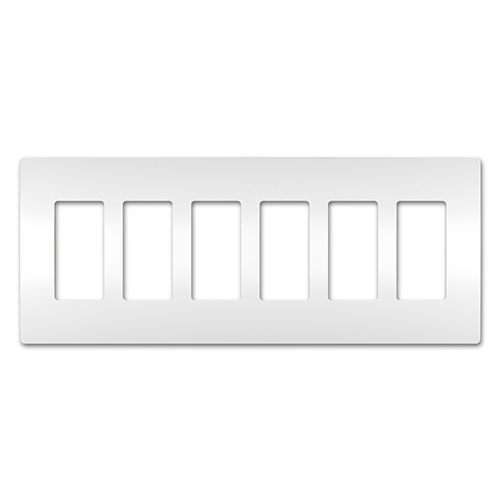 Screwless Wall Plate - 1 to 6 Gang