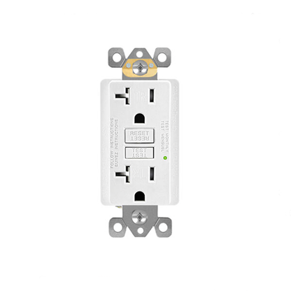 GT20 - GFCI Tamper Resistant Outlet- 20 Amp