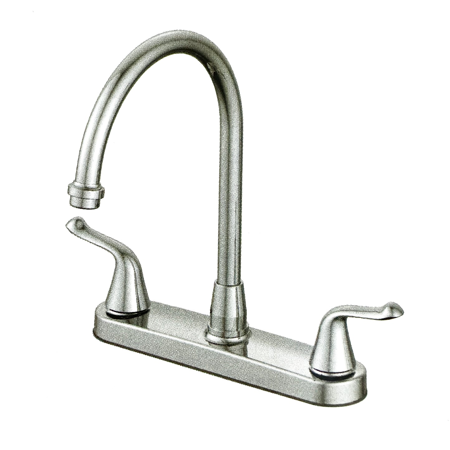 AF3533-5 - Two Lever Centerset Kitchen Faucet Polished Chrome