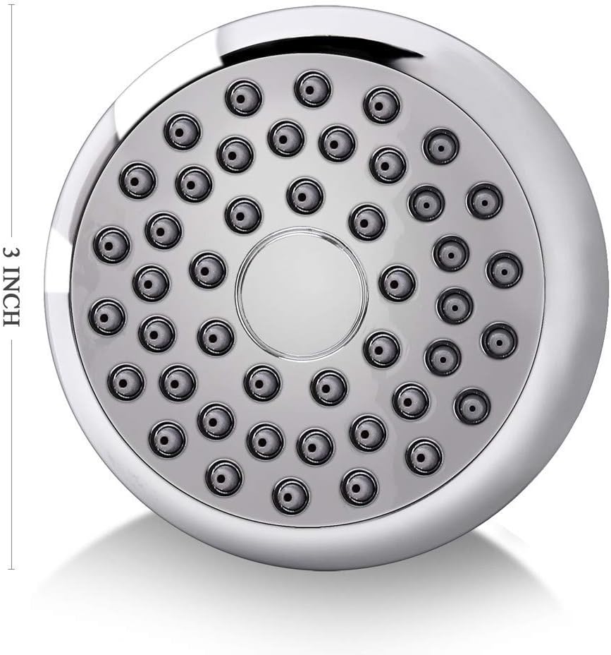 ASH1801 - High Pressure Chrome Shower Head with Adjustable Swivel Ball Joint